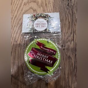 Premium Christmas Gift Tags - Green and Red